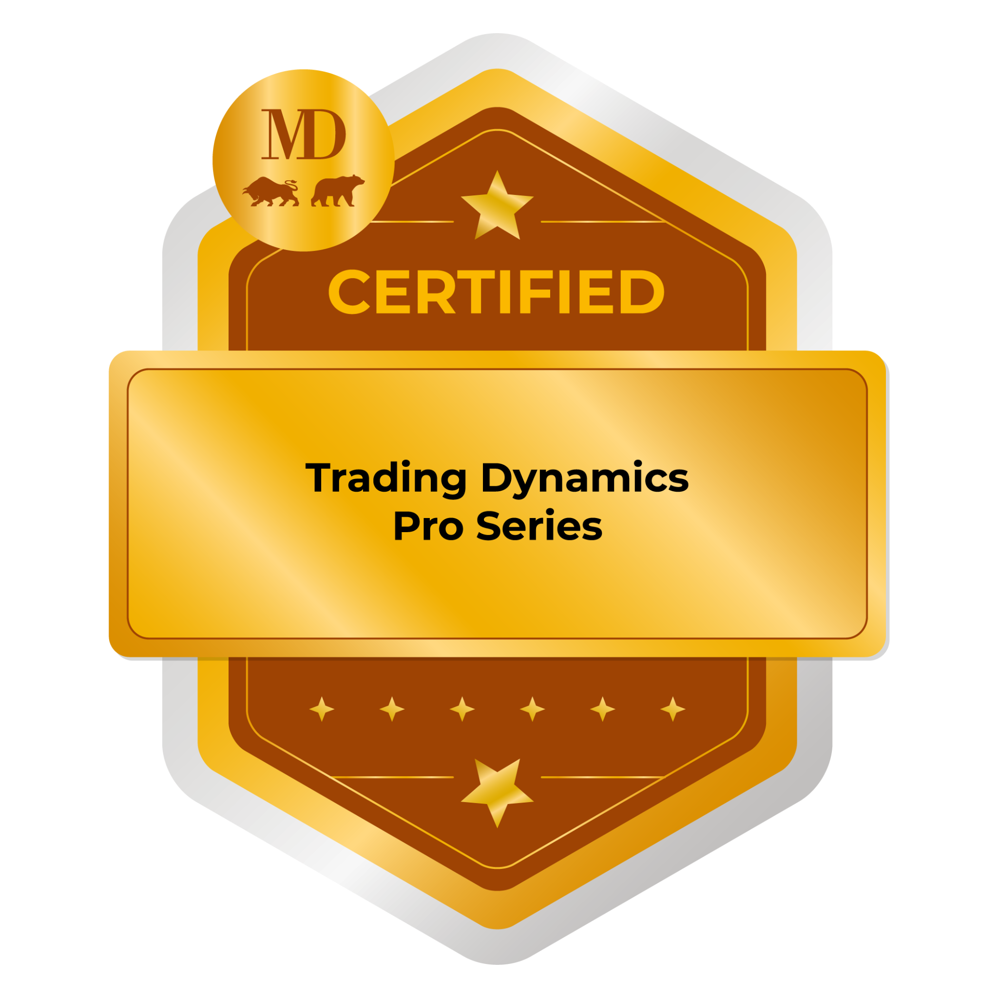 Trading Dynamics Pro Series certified badge