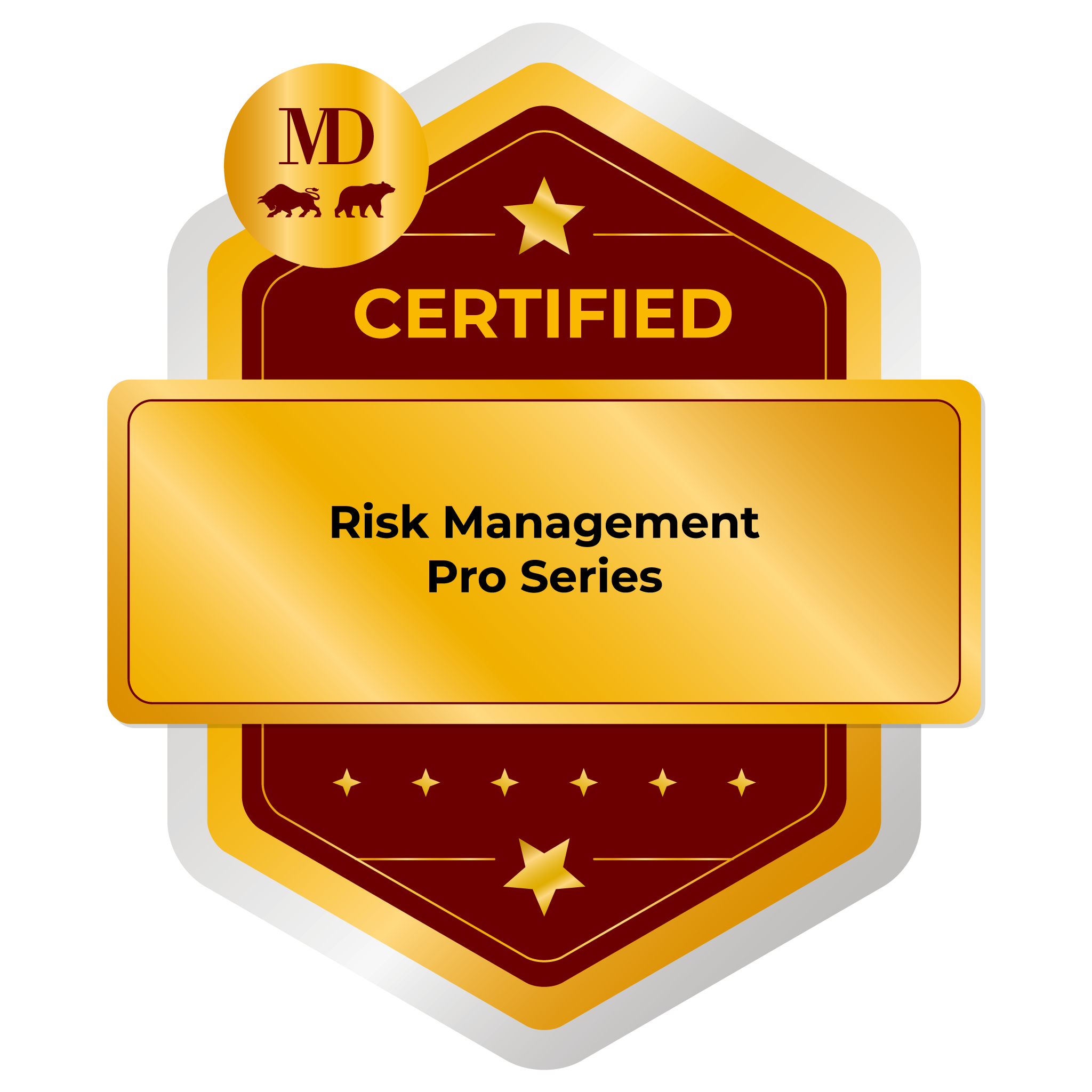 Risk Management Pro Series certified badge