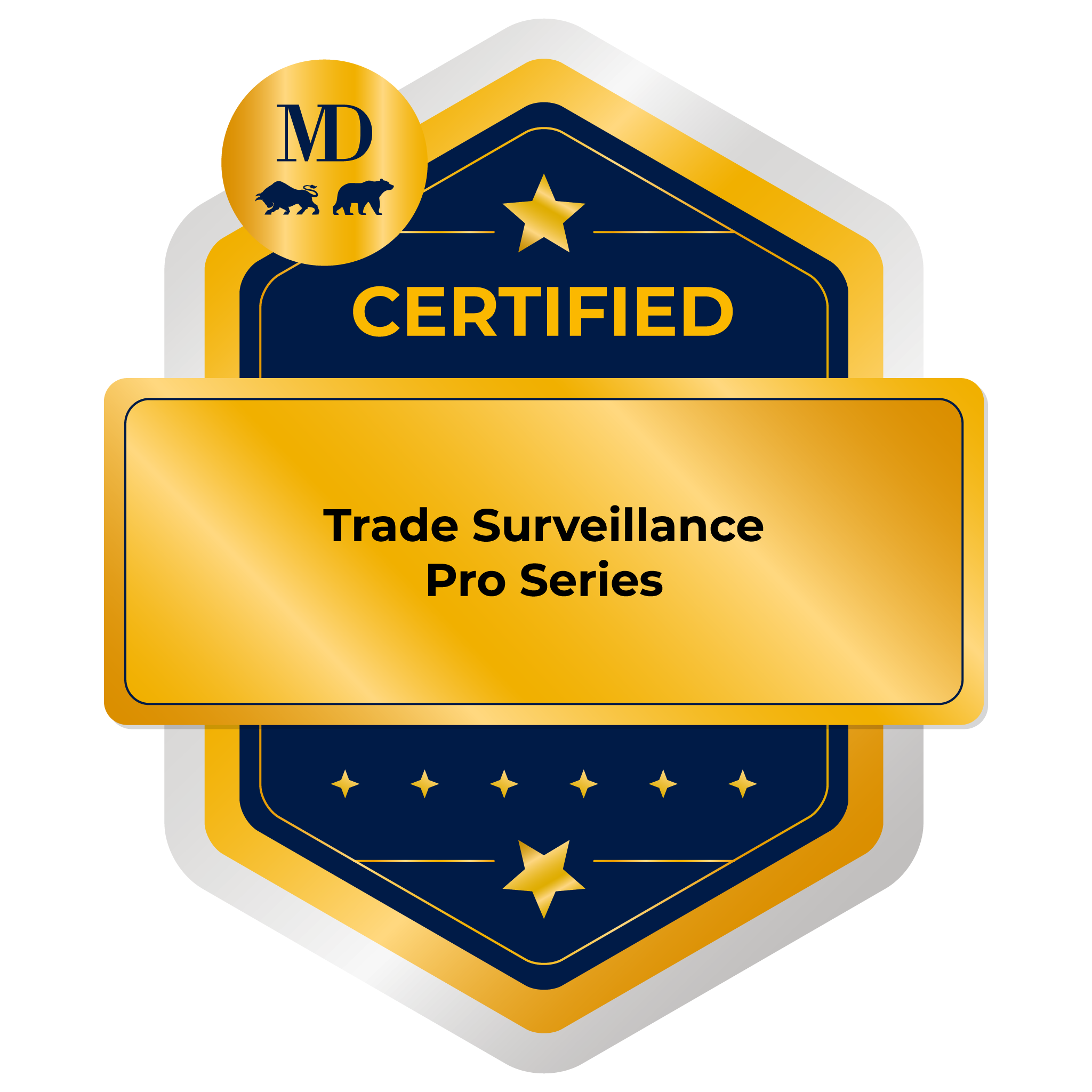 Trade Surveillance Pro Series certified badge